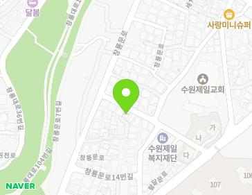 경기도 수원시 팔달구 팔달문로53번길 25 (지동) 지도