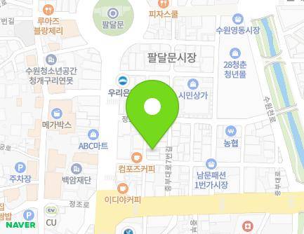 경기도 수원시 팔달구 중부대로3번길 16 (팔달로3가) 지도