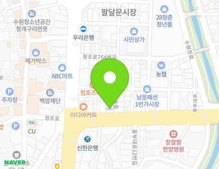 경기도 수원시 팔달구 중부대로 7 (팔달로3가) 지도