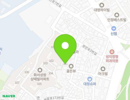 경기도 수원시 팔달구 팔달로183번길 26-3 (화서동, 골든뷰) 지도