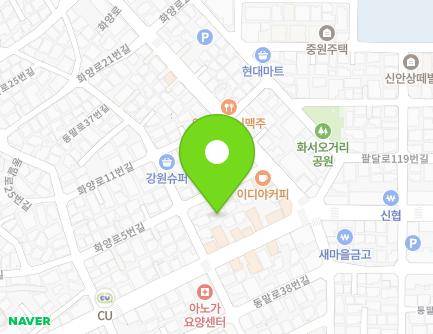 경기도 수원시 팔달구 화양로5번길 13 (화서동, 한아름빌라) 지도