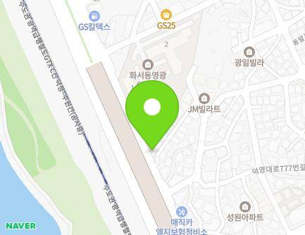 경기도 수원시 팔달구 덕영대로 773-3 (화서동) 지도