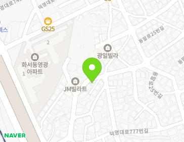 경기도 수원시 팔달구 화양로21번길 51-4 (화서동) 지도