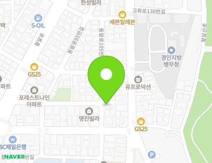 경기도 수원시 팔달구 동말로105번길 10 (화서동) 지도