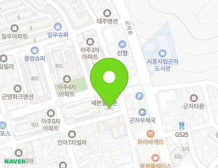 경기도 시흥시 한우물로21번길 2 (거모동, 가림주택) 지도