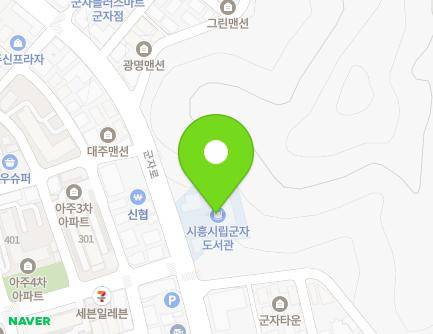 경기도 시흥시 군자로 499 (거모동, 군자동도서관) 지도