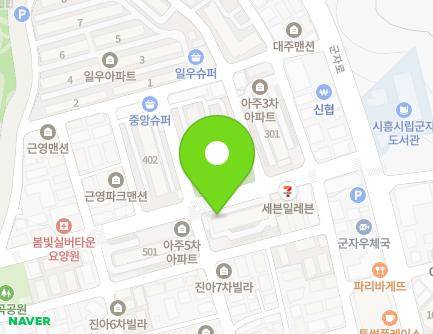 경기도 시흥시 군자로504번길 9 (거모동, 보우아파트) 지도