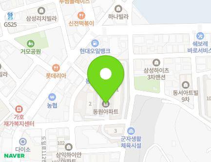 경기도 시흥시 도일로112번안길 22 (거모동, 동원아파트) 지도