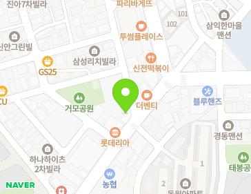 경기도 시흥시 한우물로 1 (거모동) 지도