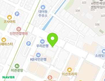 경기도 시흥시 비둘기공원로 10 (대야동) 지도