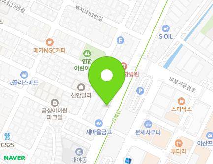 경기도 시흥시 복지로 47 (대야동, 박한준동물병원) 지도