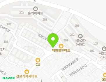 경기도 시흥시 매화2로 34 (매화동) 지도