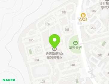 경기도 시흥시 목감남서로 92-15 (산현동, 목감중흥에스클래스레이크힐스) 지도
