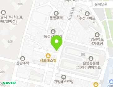 경기도 시흥시 검바위2로 47-2 (은행동, 건우빌라) 지도