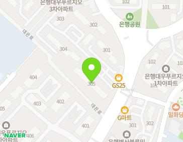 경기도 시흥시 은행로 107 (은행동, 대우3차아파트) 지도