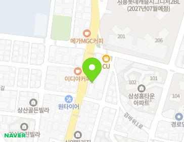 경기도 시흥시 시흥대로 1068 (은행동, 북시흥농협은행지점) 지도