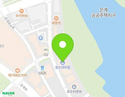 경기도 시흥시 은계중앙로 238 (은행동, 호수의아침) 지도