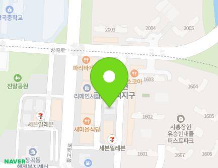 경기도 시흥시 진말1로 10 (장곡동) 지도