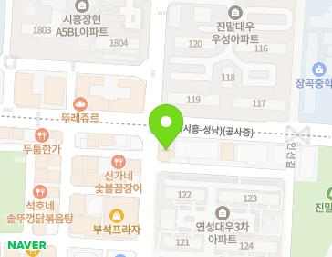 경기도 시흥시 진말로 20 (장곡동) 지도