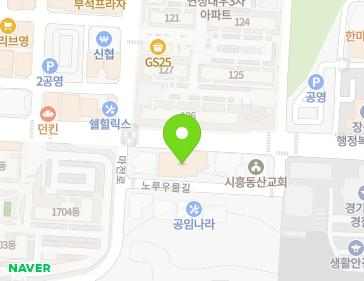 경기도 시흥시 인선길 21 (장곡동) 지도