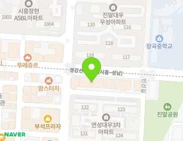 경기도 시흥시 장곡로 23 (장곡동) 지도