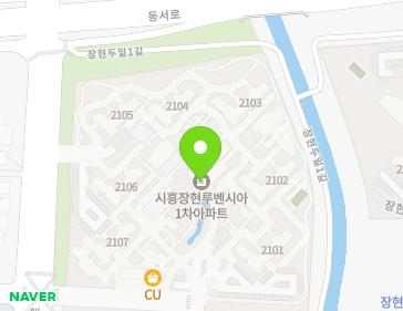 경기도 시흥시 장곡북로 43 (장곡동, 시흥장현루벤시아1차) 지도