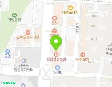 경기도 시흥시 황고개로 526 (장곡동, 중앙프라자) 지도