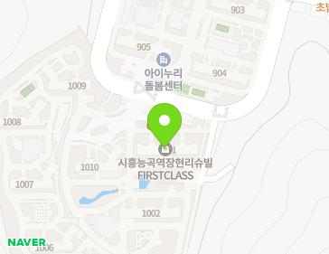 경기도 시흥시 장현순환로 130 (장현동, 시흥능곡역장현리슈빌퍼스트클래스) 지도
