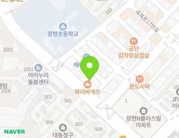 경기도 시흥시 시청로 74 (장현동) 지도