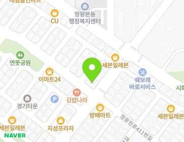 경기도 시흥시 봉우재로61번길 2 (정왕동) 지도