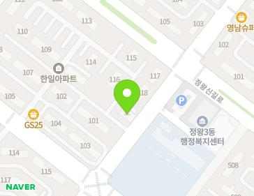 경기도 시흥시 정왕대로53번길 31 (정왕동, 한일아파트) 지도