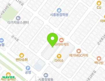 경기도 시흥시 정왕시장길 51 (정왕동, 정왕시장) 지도