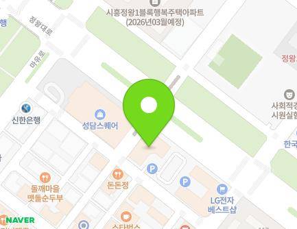 경기도 시흥시 정왕대로 220 (정왕동, 우리메디칼센타) 지도