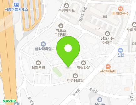 경기도 시흥시 동서로1051번길 13 (조남동, 세종하이빌) 지도
