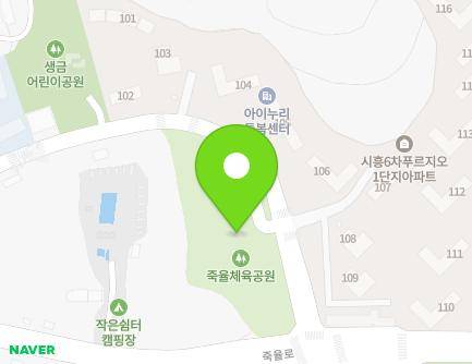 경기도 시흥시 죽율로 45-15 (죽율동, 축율체육공원화장실) 지도
