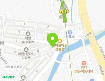 경기도 시흥시 신현로14번길 2 (포동, 태헌신관2차아파트) 지도