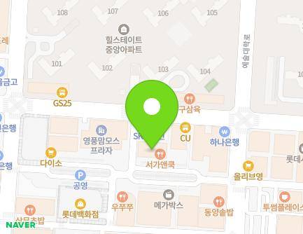 경기도 안산시 단원구 고잔1길 17 (고잔동, 대유빌딩) 지도