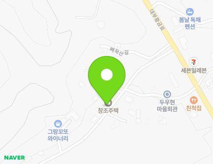 경기도 안산시 단원구 뻐꾹산길 121 (대부북동, 창조주택) 지도