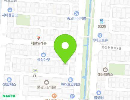 경기도 안산시 단원구 화정천서로2안길 3 (선부동) 지도