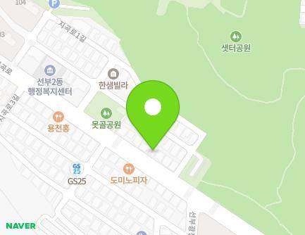 경기도 안산시 단원구 지곡로 28-1 (선부동) 지도