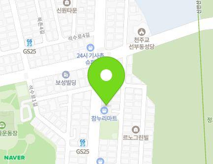 경기도 안산시 단원구 석수로 48-1 (선부동) 지도