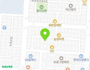 경기도 안산시 단원구 화정천서로2안길 17-1 (선부동) 지도