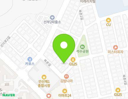 경기도 안산시 단원구 북촌3안길 24-1 (선부동, 헤렌하우스) 지도
