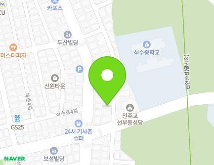 경기도 안산시 단원구 석수동길 3 (선부동, 힐링캠프A동) 지도