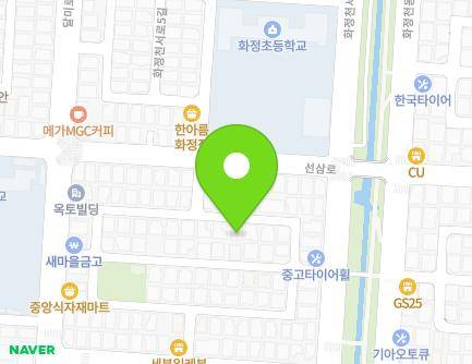 경기도 안산시 단원구 화정천서로4안길 42 (선부동, 제이원타운A) 지도