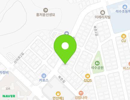 경기도 안산시 단원구 선여불로 12 (선부동, 이발관) 지도