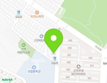 경기도 안산시 단원구 선부광장서로 65 (선부동, 주심교회) 지도