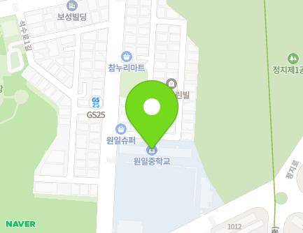 경기도 안산시 단원구 석수로 32 (선부동, 원일중학교) 지도