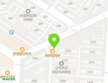 경기도 안산시 단원구 와동공원로 14 (선부동, 국제빌딩) 지도