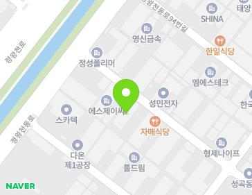 경기도 안산시 단원구 정왕천동로82번길 12 (성곡동, 대원합금) 지도